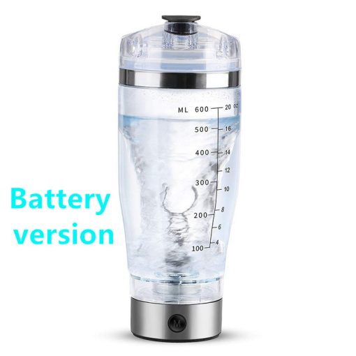Electric Protein Shake Stirrer Coffee Blender Kettle Sports And Fitness Charging Electric Shaker Cup (Rechargeable USB) TurboTech Co 9