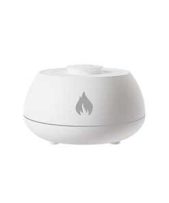 Flame Humidifier Aromatherapy Diffuser 7 Colors Light Home Air Purifier 130ML USB Room Fragrance Essential Oil Diffuser