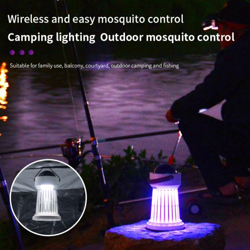 2 In 1 Electric Mosquito Killer Lamp Star Ceiling Projection Kill Mosquitoes For Outdoor And Indoor TurboTech Co 2