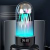3in1 Colorful Jellyfish Lamp Bluetooth Speaker With Clock Luminous Portable Stereo Breathing Smart Light Decoration TurboTech Co