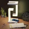 Creative Wireless Charging Station Table Lamp USB Charger Suspension Balance Room Light Floating For Home Bedroom TurboTech Co
