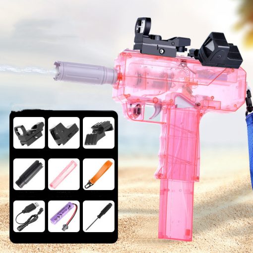 Electric Burst Water Gun Children’s  Toy Fully Automatic Range Long Spray Outdoor Water Gun TurboTech Co 3