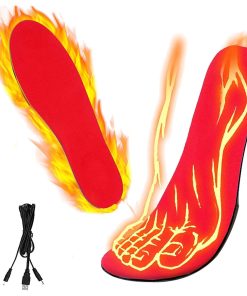 USB Heating Insoles Pad Feet Heated Shoes Heater Can Be Cut Winter Warmers For Boots Sneaker Shoes TurboTech Co 2