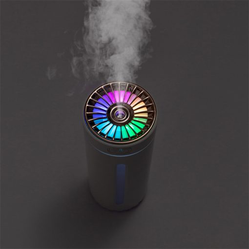 USB Wireless Air Humidifier – Ultrasonic, Colorful Lights, Quiet, Rechargeable Mist Maker for Car & Home TurboTech Co 9