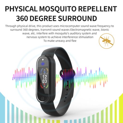 Mosquito Repellent Bracelet Ultrasonic Insect Wristband Watch Portable Repeller Electronic Bracelet Anti Mosquito TurboTech Co 7