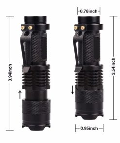 Flashlight LED UV Detection Light 395nm 365nm