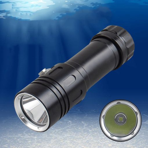 1200LM Waterproof flashlight amphibious Underwater Light TurboTech Co 2