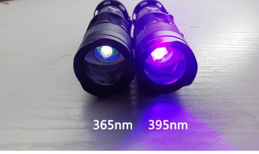 Flashlight LED UV Detection Light 395nm 365nm TurboTech Co 4