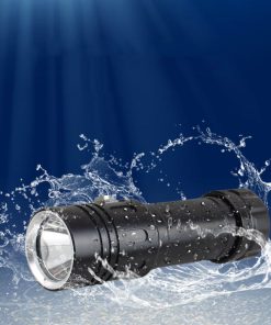 1200LM Waterproof flashlight amphibious Underwater Light TurboTech Co
