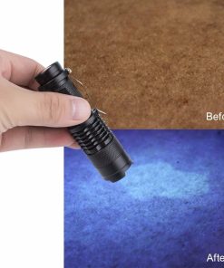 Flashlight LED UV Detection Light 395nm 365nm