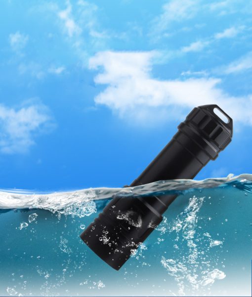 1200LM Waterproof flashlight amphibious Underwater Light TurboTech Co 4