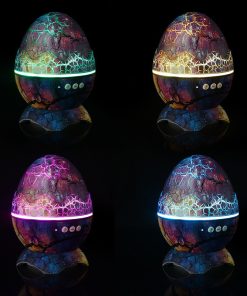 LED Dinosaur Egg Star Galaxy Projection Lamp Bluetooth Music