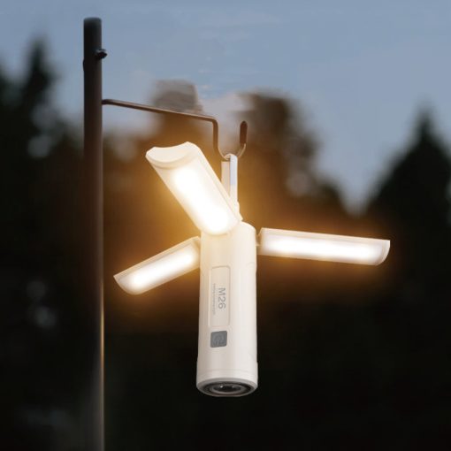 Outdoor LED Lamp Folding Light Emergency Flashlight Camping Lights Type-C USB Function TurboTech Co 2