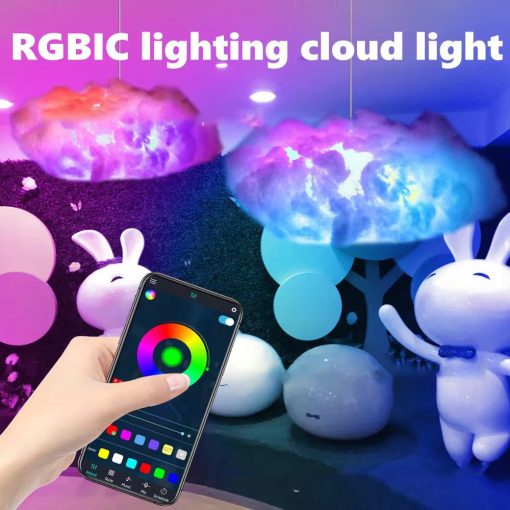 RGB Phantom Thundercloud LED Cloud Light TurboTech Co 3