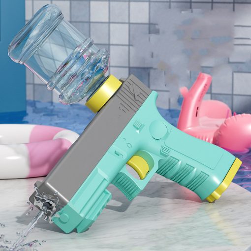 Electric Automatic Water Gun Continuous Launch Blaster Handgun Toy High Pressure TurboTech Co