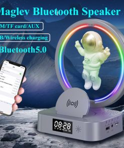 Magnetic Levitation Bluetooth Speaker Astronaut Home RGB Mini Radio TWS Sound Box Outdoor Wireless Subwoofer TF AUX USB TurboTech Co