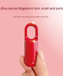 Smart Lock Rechargeable Fingerprint Code Locker For Backpack Door Bike Travel Luggage Closet Cabinet