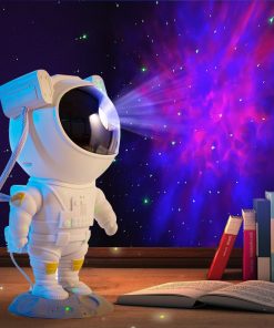Galaxy Astronaut Star Projector - Starry Night Light for Bedroom & Home Decor