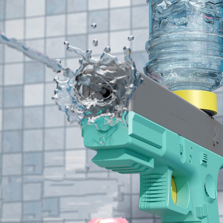 Electric Automatic Water Gun Continuous Launch Blaster Handgun Toy High ...
