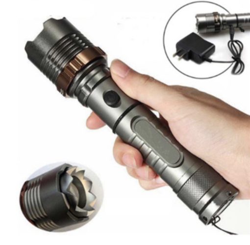T6 flashlight T6 zoom rechargeable Light Torch Outdoor Camping Tool TurboTech Co 2