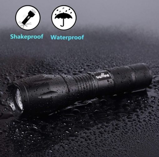 Compact Tactical LED Flashlight – Military-Grade, Water/Drop Resistant, 5 Modes TurboTech Co 2