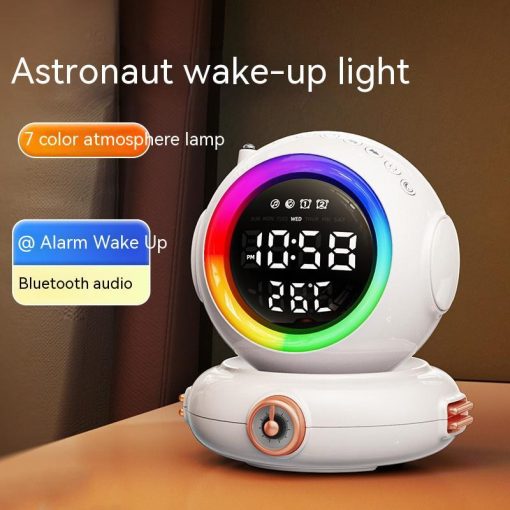 Astronaut Bluetooth Speaker Sunrise Ambience Light TurboTech Co