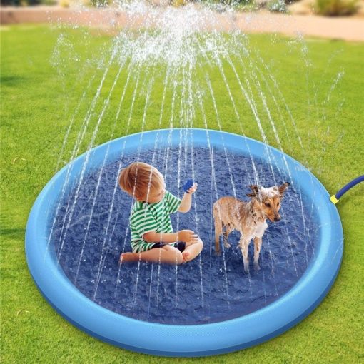 Kids & Pet Splash Pad – Non-Slip, Outdoor Water Play Mat & Fountain TurboTech Co 2