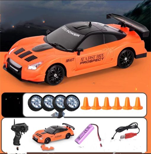 2.4G Drift Rc Car 4WD RC Drift Car Toy Remote Control GTR Model AE86 Vehicle Car RC Racing Car Toy For Children Christmas Gifts TurboTech Co 6