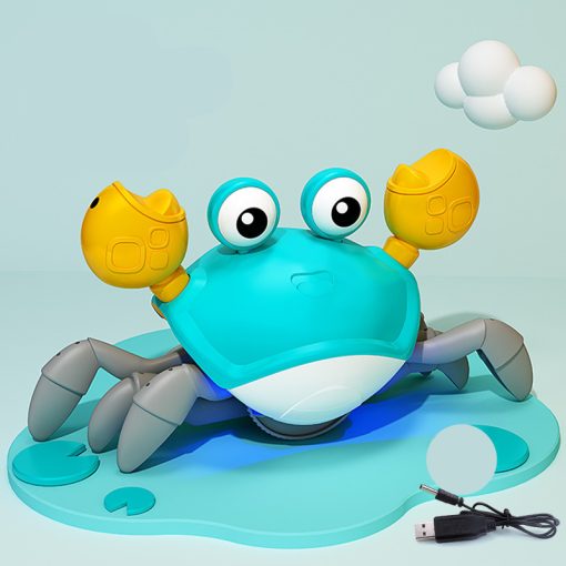 Induction Escape Crab Rechargeable Electric Pet Musical Toys Children’S Toys Birthday Gifts Interactive Toys Learn To Climb Toys TurboTech Co 8