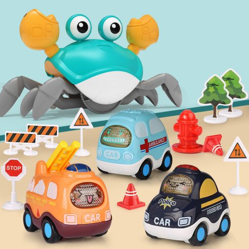 Induction Escape Crab Rechargeable Electric Pet Musical Toys Children’S Toys Birthday Gifts Interactive Toys Learn To Climb Toys TurboTech Co 7