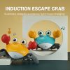 Induction Escape Crab Rechargeable Electric Pet Musical Toys Children’S Toys Birthday Gifts Interactive Toys Learn To Climb Toys TurboTech Co