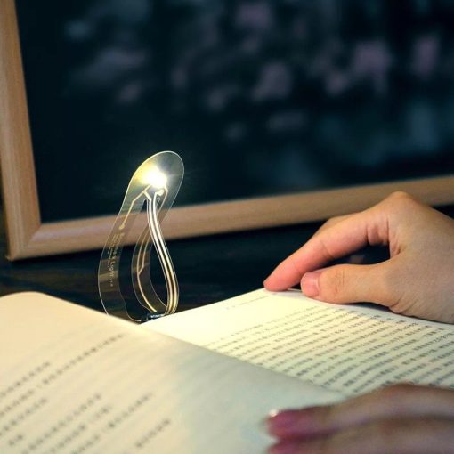 Mini Thin LED Book Light For Reading Bulbs Novelty Card Flashlight Funny Night Light Bookmark Lamp TurboTech Co