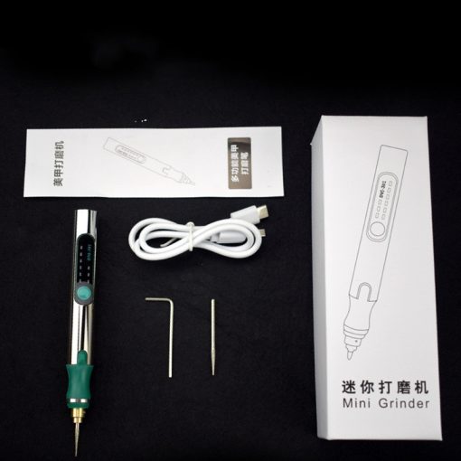 Electric Engraving Pen Charging Speed Adjustable Electric Grinder Mini Handheld Grinder TurboTech Co 2