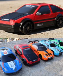2.4G Drift Rc Car 4WD RC Drift Car Toy Remote Control GTR Model AE86 Vehicle Car RC Racing Car Toy For Children Christmas Gifts TurboTech Co 2