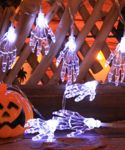Halloween Decoration Hand Light String Party Skeleton Hand Skeleton Small Colored Light For Home TurboTech Co 2