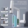 Intelligent Digital Display Faucet Pull-out Basin Faucet Temperature Digital Display Rotation TurboTech Co