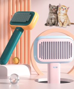 New Pet Cat Dog Hair Brush Hair Massage Comb Open-Knot Brush Grooming Cleaning Tool Stainless Steel Comb TurboTech Co
