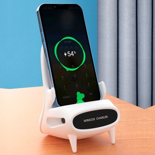 Portable Mini Chair Wireless Charger Desk Mobile Phone Holder Wireless Charger 10W Fast Charge Special Gift TurboTech Co 8