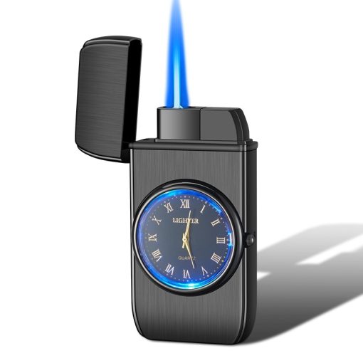 Multifunctional Flint Lighter Electronic Watch Cigarette Lighter Multi-purpose LED Flashing Light Gift TurboTech Co 6