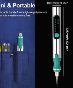 Electric Engraving Pen Charging Speed Adjustable Electric Grinder Mini Handheld Grinder