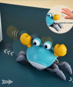 Induction Escape Crab Rechargeable Electric Pet Musical Toys Children’S Toys Birthday Gifts Interactive Toys Learn To Climb Toys TurboTech Co 2
