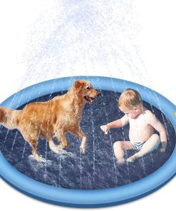 Kids & Pet Splash Pad - Non-Slip, Outdoor Water Play Mat & Fountain