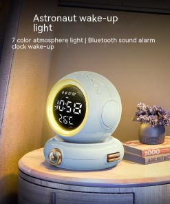 Astronaut Bluetooth Speaker Sunrise Ambience Light