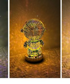 Fireworks Astronaut Atmosphere Light 3D Stereo Astronaut