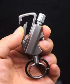 Indestructible Flint Lighter Metal Keychain Lighter Wild Fire Ten Thousand Times Stronger TurboTech Co