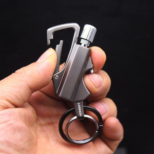 Indestructible Flint Lighter Metal Keychain Lighter Wild Fire Ten Thousand Times Stronger TurboTech Co