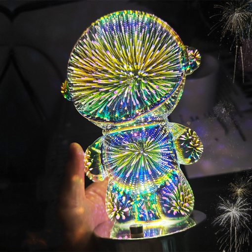 Fireworks Astronaut Atmosphere Light 3D Stereo Astronaut TurboTech Co 2