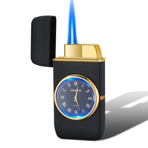 Multifunctional Flint Lighter Electronic Watch Cigarette Lighter Multi-purpose LED Flashing Light Gift TurboTech Co 7