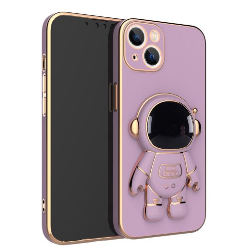 3D Astronaut Phone Case Anti-Drop Electroplating Bracket For iPhone 12/13/14/XR/X/ TurboTech Co 6