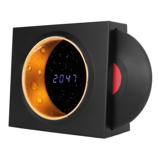 Moon Clock Bluetooth Speaker Vinyl Nostalgic High Volume Mini Room /Outdoor Audio TurboTech Co 3